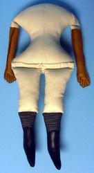 Greiner doll body leather hands