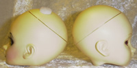 back to back volks heads