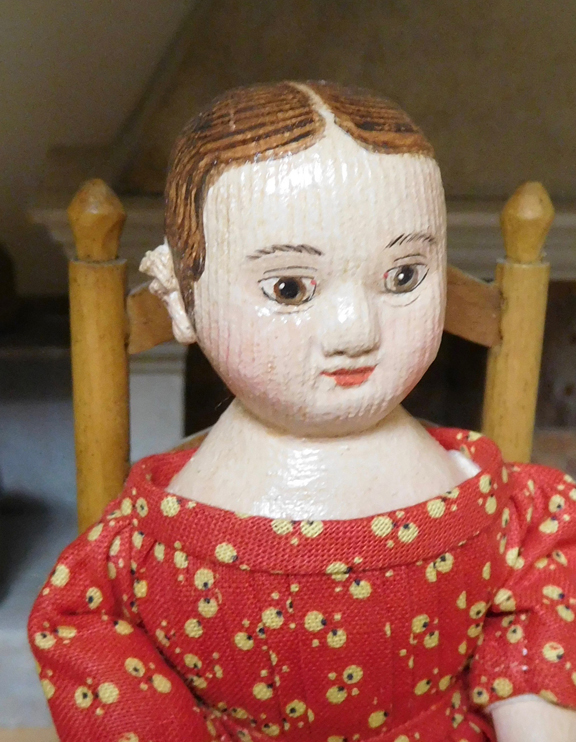 Izannah Walker GIrl with curls