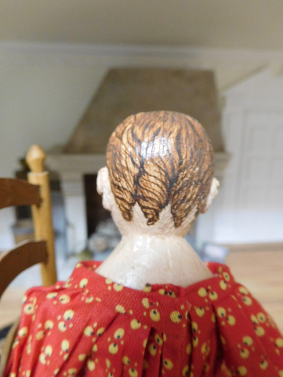 Izannah Walker GIrl with curls