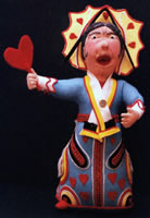 Felt Alice in Wonderland Queen