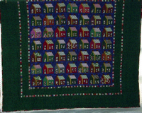 Merry Scrappy Christmas King sized quilt