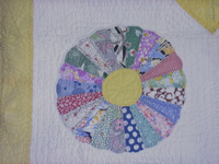 poorly appliqued buut finely quilted