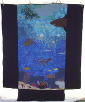  applque fish frolic in an under sea world