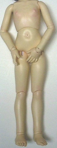 Mini SUper Dollfie body blushed