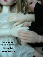 Volks Pureskin snowskin and Narin suntan resin comparison
